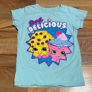 Shopkins Simply Delicious Kids T-Shirt - Light Blue